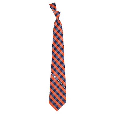 Men's Houston Astros Woven Checkered Tie