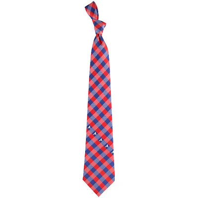 Men's Atlanta Braves Woven Checkered Tie