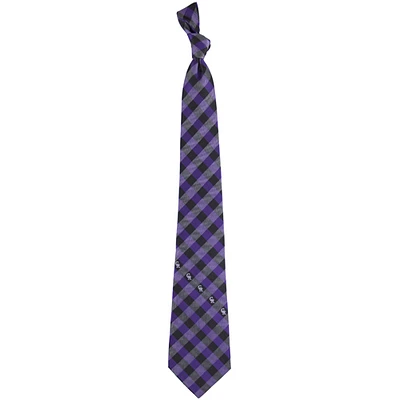 Men's Colorado Rockies Woven Checkered Tie