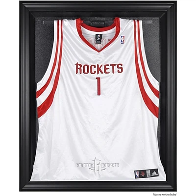 Houston Rockets Black Framed Team Logo Jersey Display Case