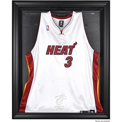 Miami Heat Black Framed Team Logo Jersey Display Case