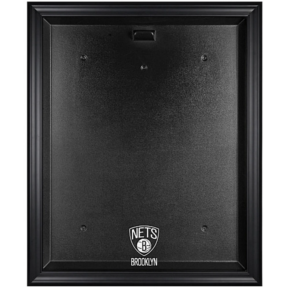 Brooklyn Nets Black Framed Logo Jersey Display Case
