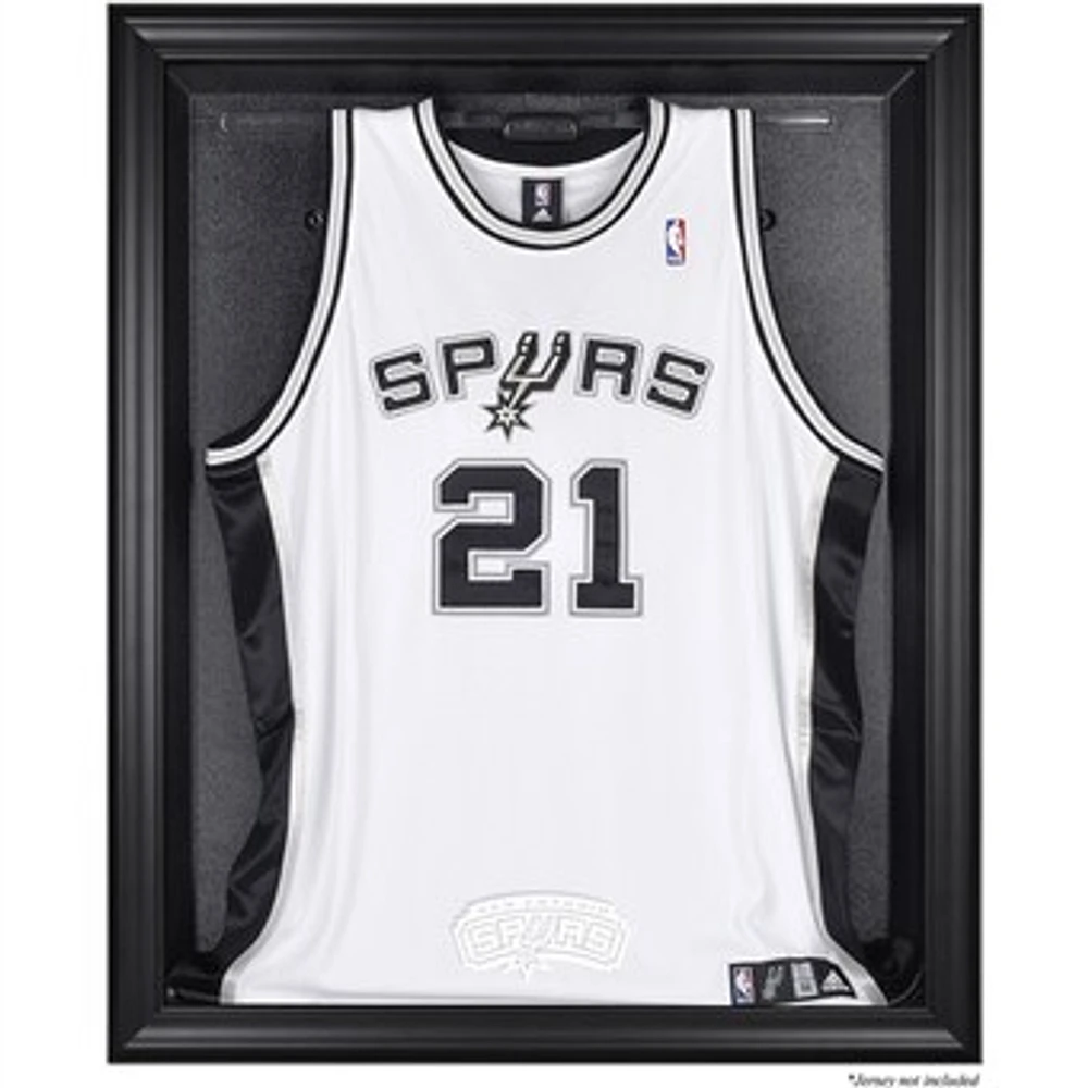 San Antonio Spurs (2002-2017) Black Framed Team Logo Jersey Display Case
