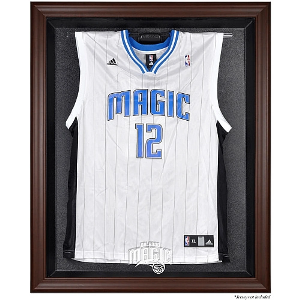 Orlando Magic Brown Framed Logo Jersey Display Case