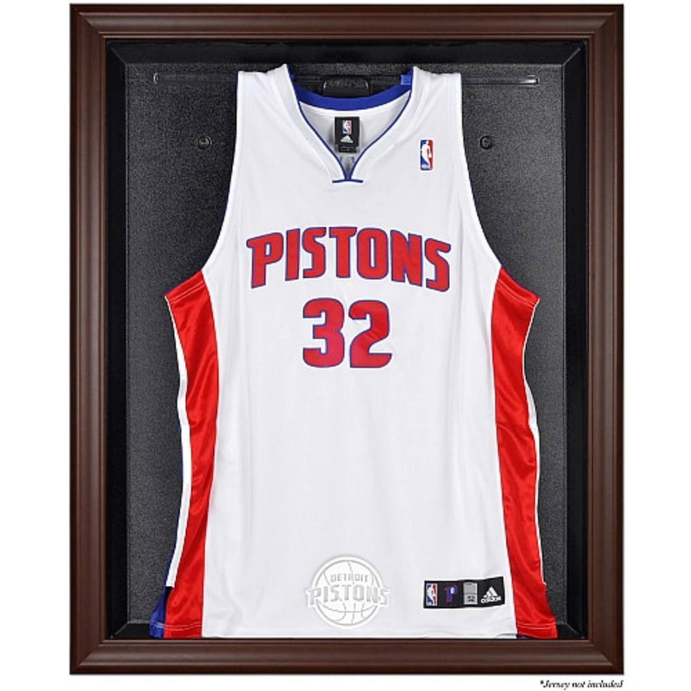 Detroit Pistons (2005-2017) Brown Framed Jersey Display Case