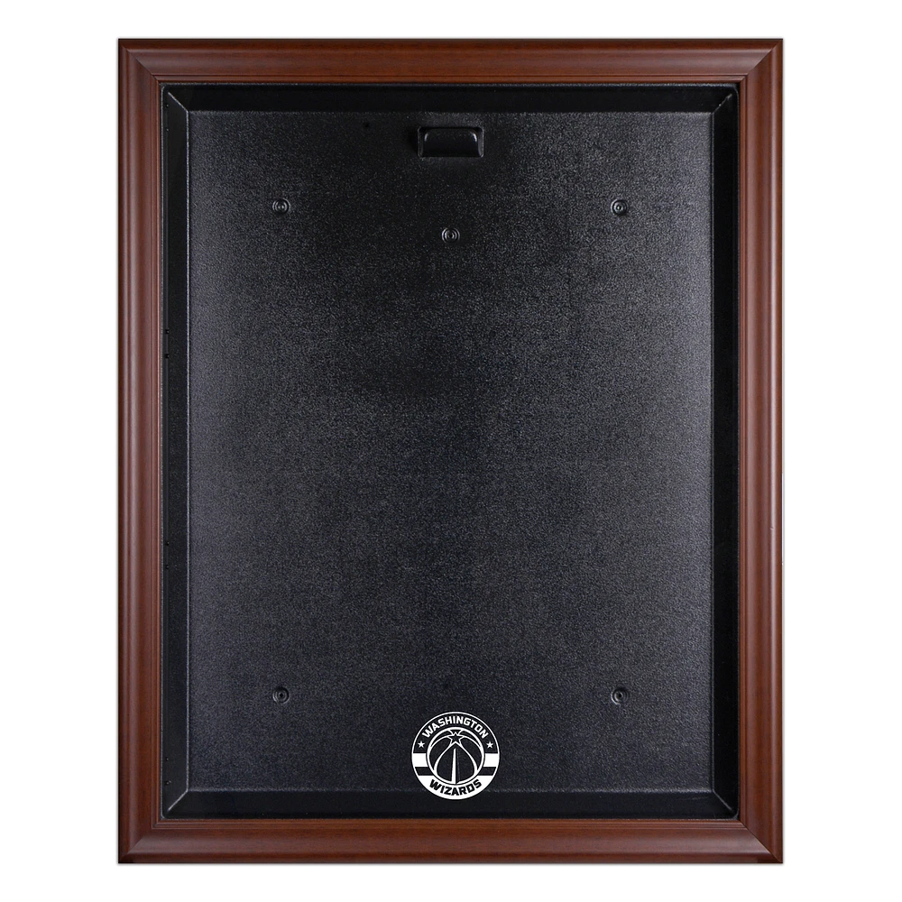 Washington Wizards Brown Framed Logo Jersey Display Case