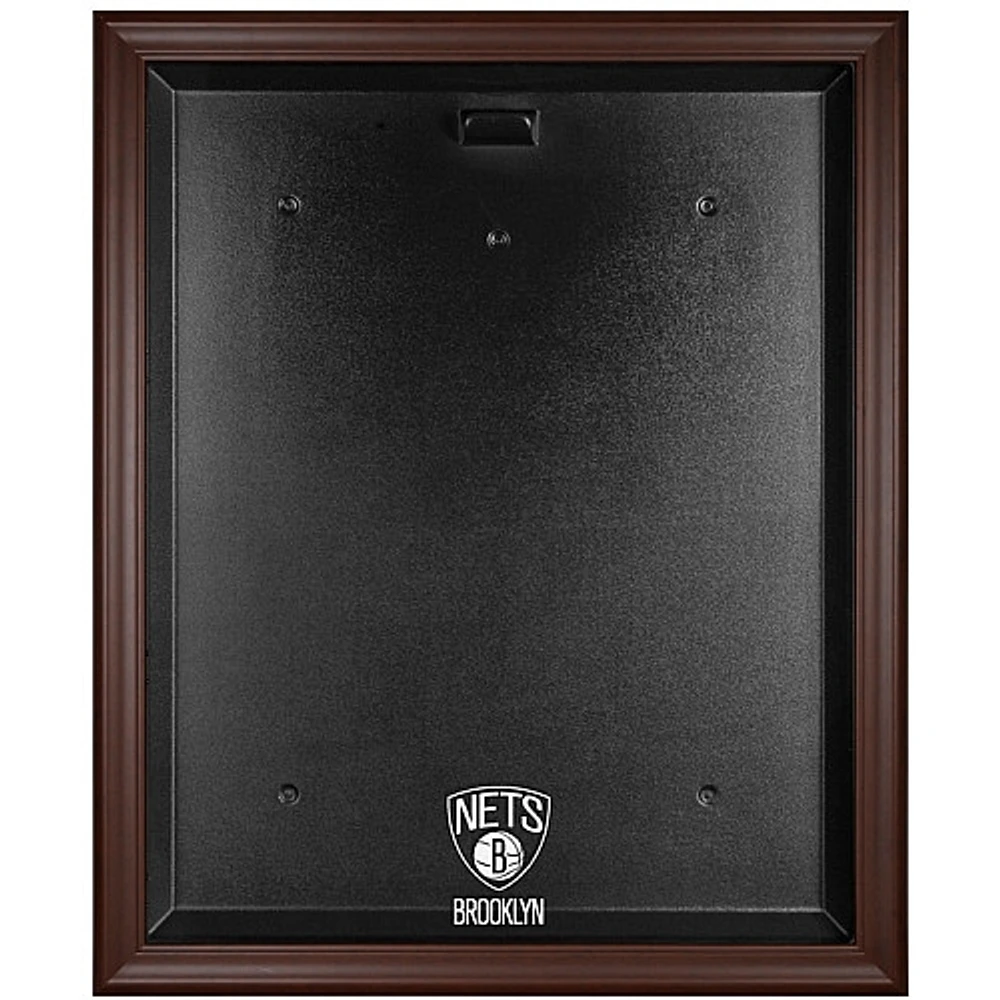 Brooklyn Nets Framed Logo Jersey Display Case