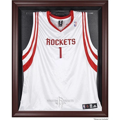 Houston Rockets Mahogany Framed Team Logo Jersey Display Case
