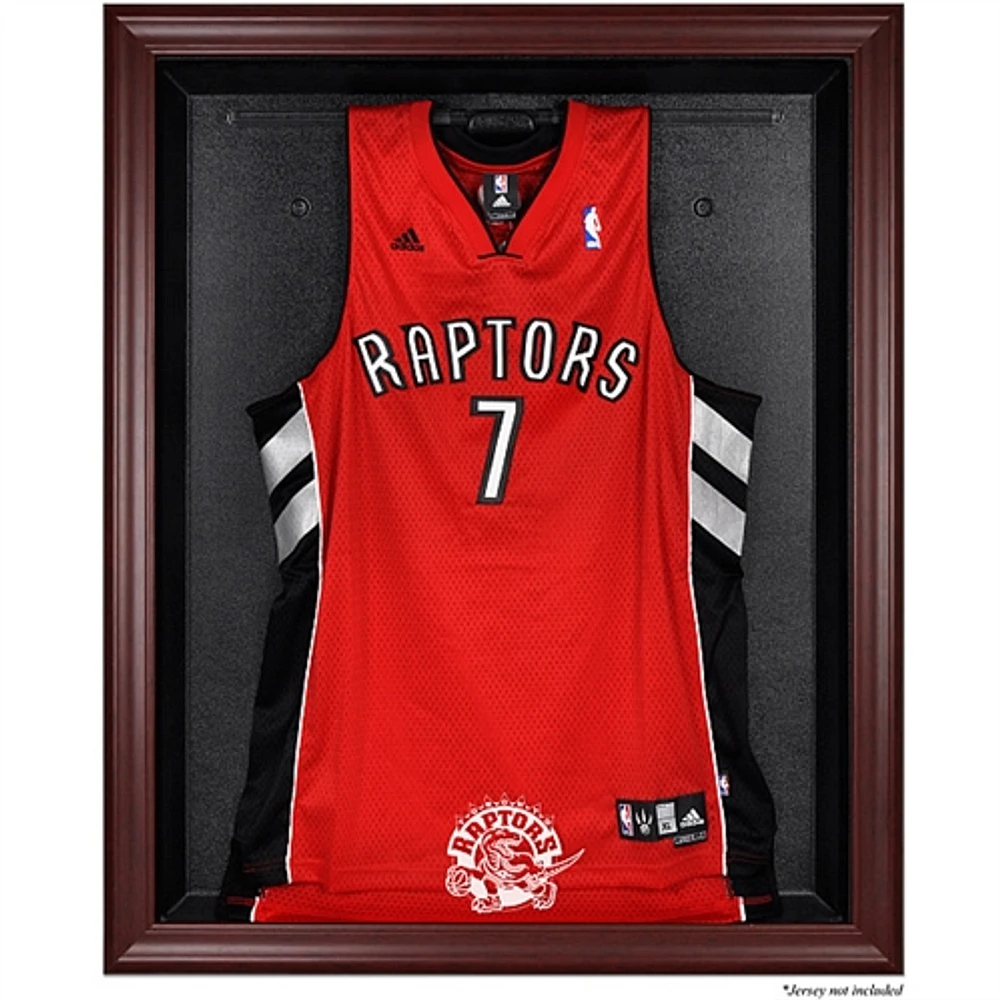 Toronto Raptors Mahogany Framed Hardwood Classics 1995 - 2015 Logo Jersey Display Case