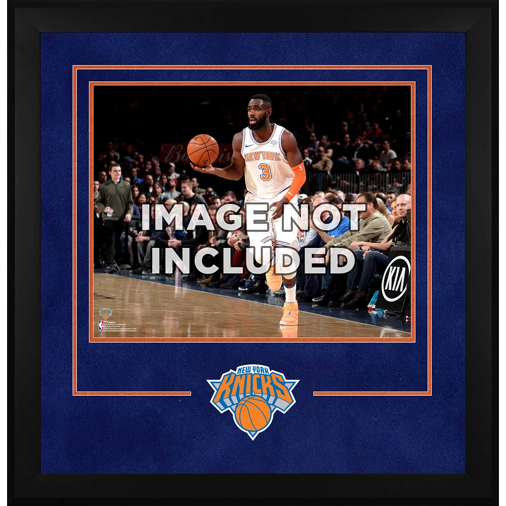 New York Knicks 16" x 20" Horizontal Deluxe Setup Frame with Team Logo