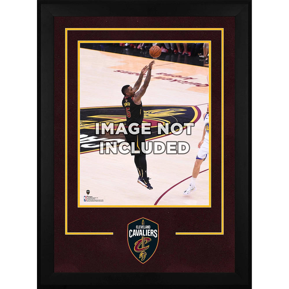 Cleveland Cavaliers 16" x 20" Deluxe Vertical Frame with Team Logo