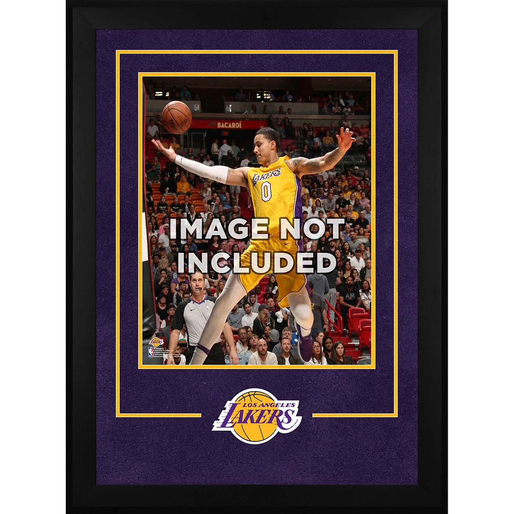 Los Angeles Lakers Deluxe 16'' x 20'' Vertical Frame with Team Logo