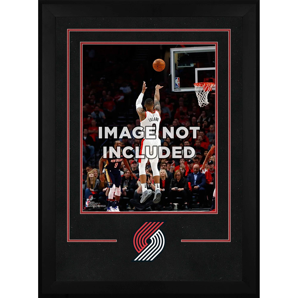 Portland Trail Blazers 16" x 20" Deluxe Vertical Frame with Team Logo