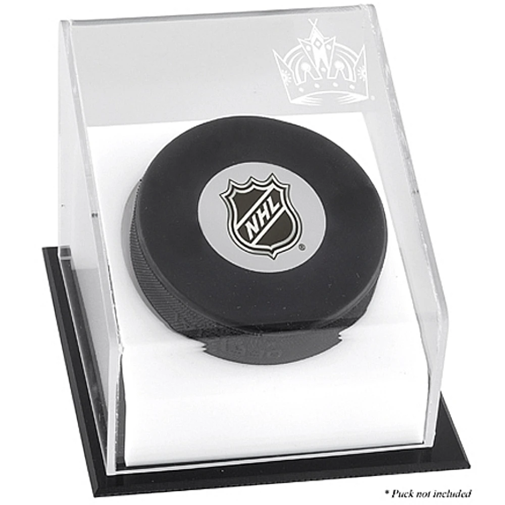 Los Angeles Kings Puck Deluxe Logo Display Case