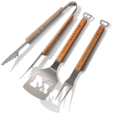 Michigan Wolverines 3-Piece BBQ Set