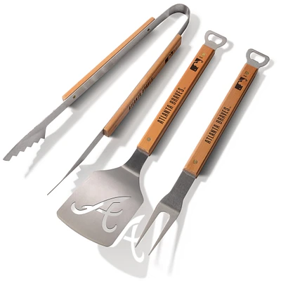 Atlanta Braves 3-Piece BBQ Set