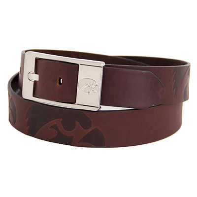 Iowa Hawkeyes Brandish Leather Belt