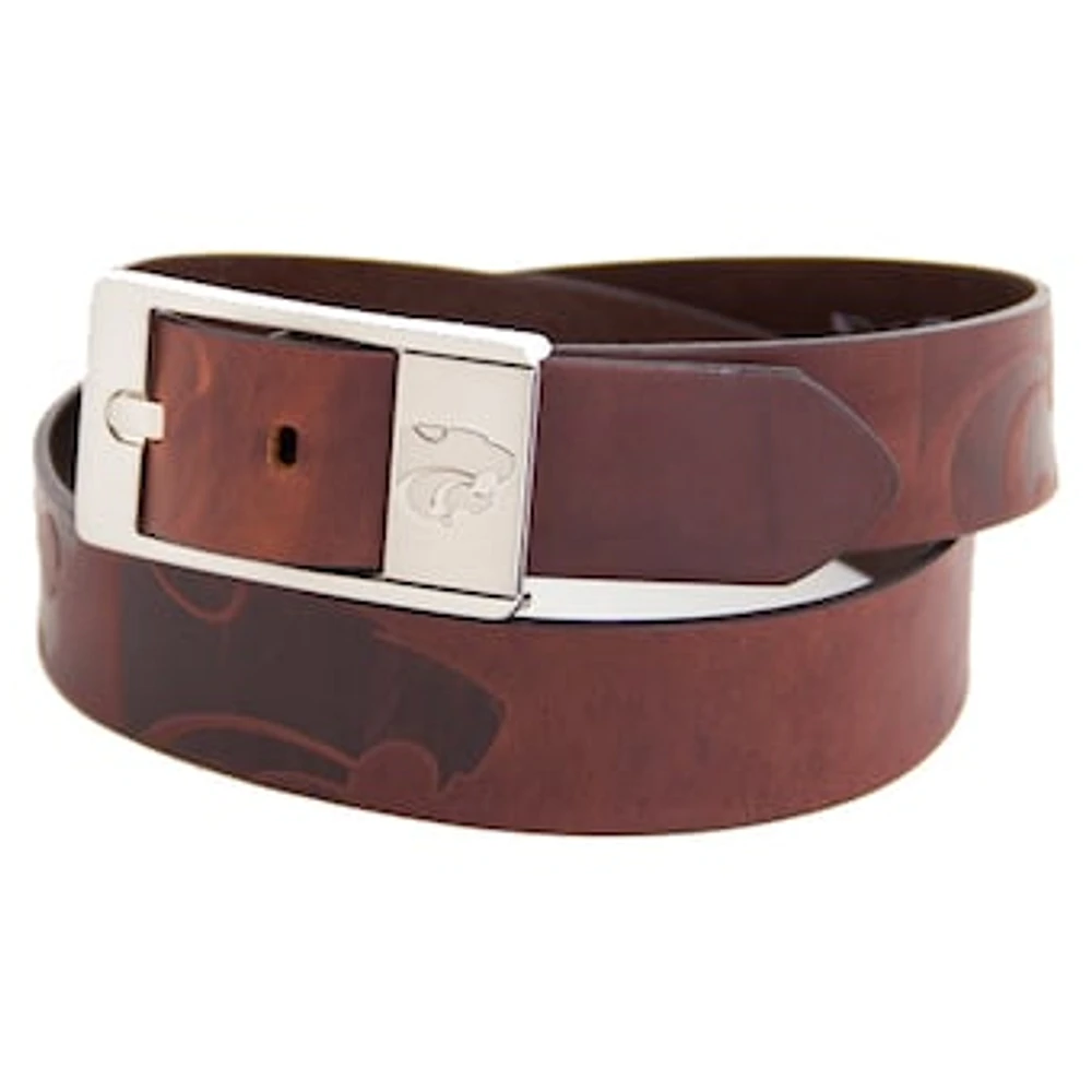 Kansas State Wildcats Brandish Leather Belt