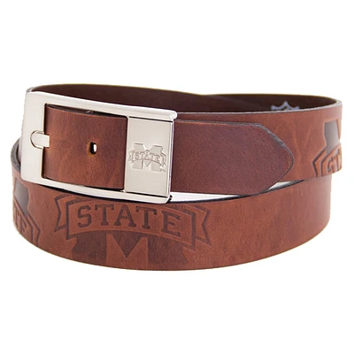 Mississippi State Bulldogs Brandish Leather Belt