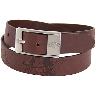 Oklahoma State Cowboys Brandish Leather Belt