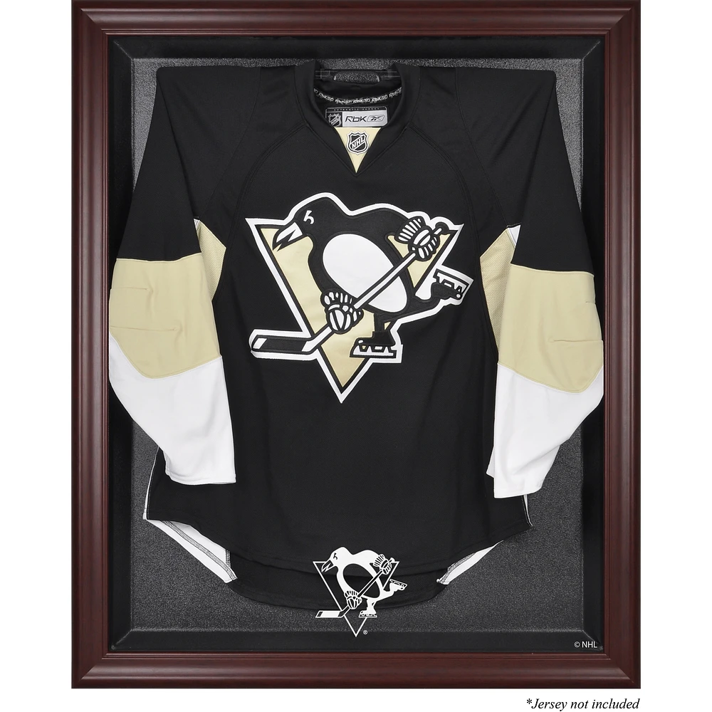 Pittsburgh Penguins Mahogany Framed Jersey Display Case