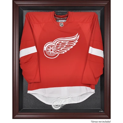 Detroit Red Wings Mahogany Framed Jersey Display Case