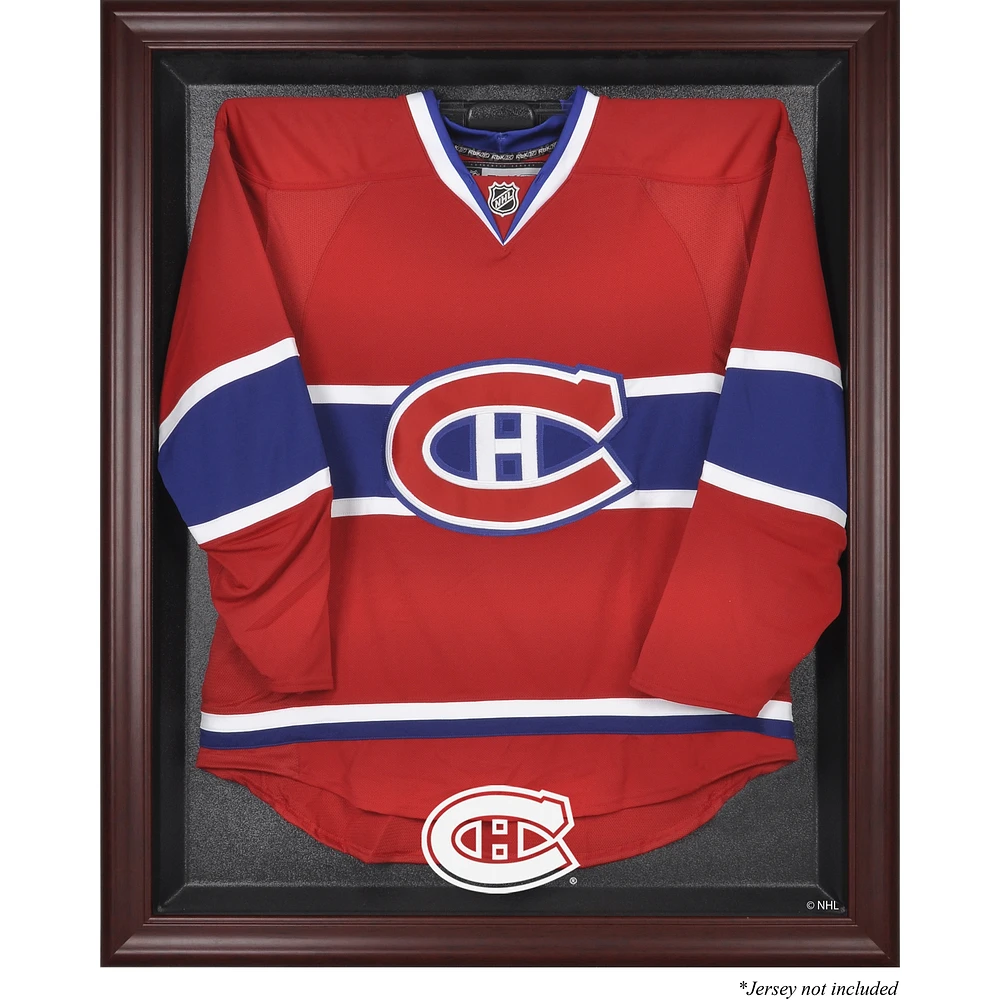 Montreal Canadiens Mahogany Framed Jersey Display Case