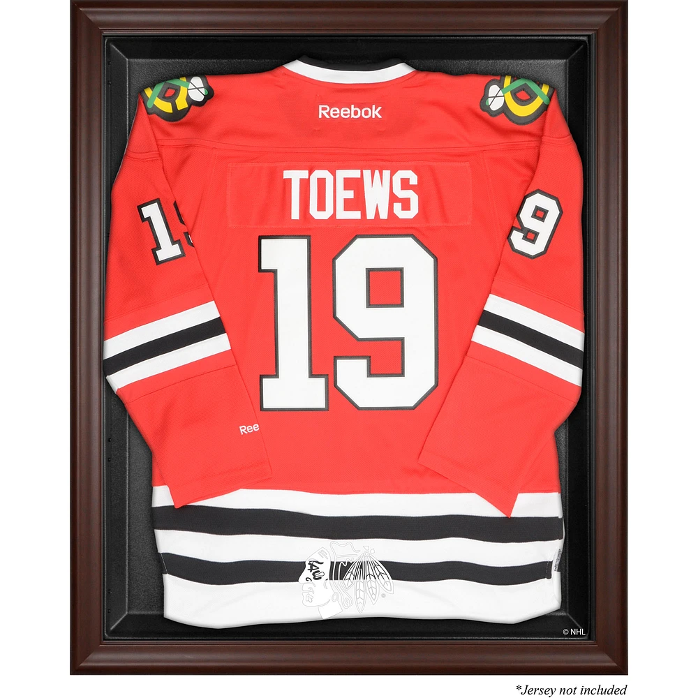 Chicago Blackhawks Mahogany Framed Jersey Display Case