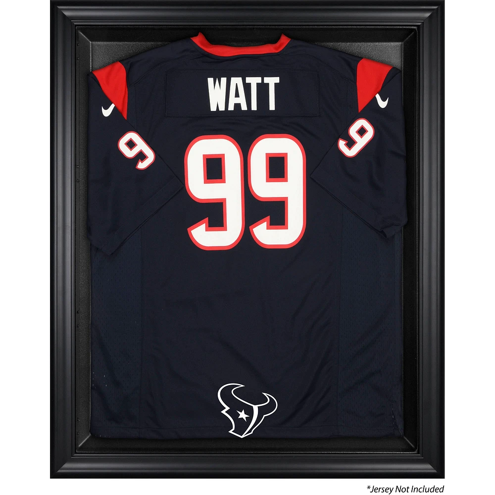 Houston Texans Black Framed Jersey Display Case