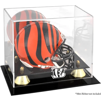 Cincinnati Bengals Golden Classic Mini Helmet Display Case