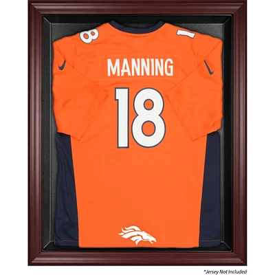 Denver Broncos Mahogany Framed Jersey Display Case