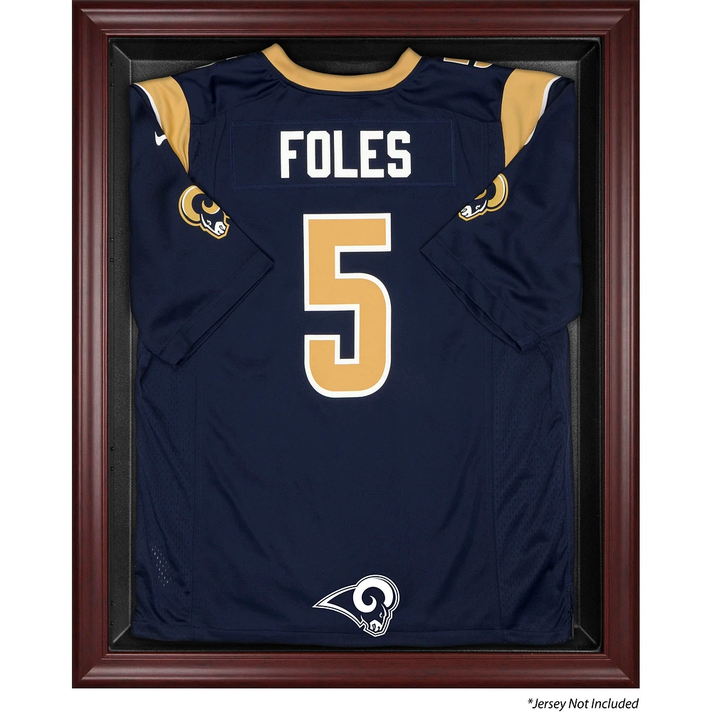 St. Louis Rams Mahogany Framed Jersey Display Case