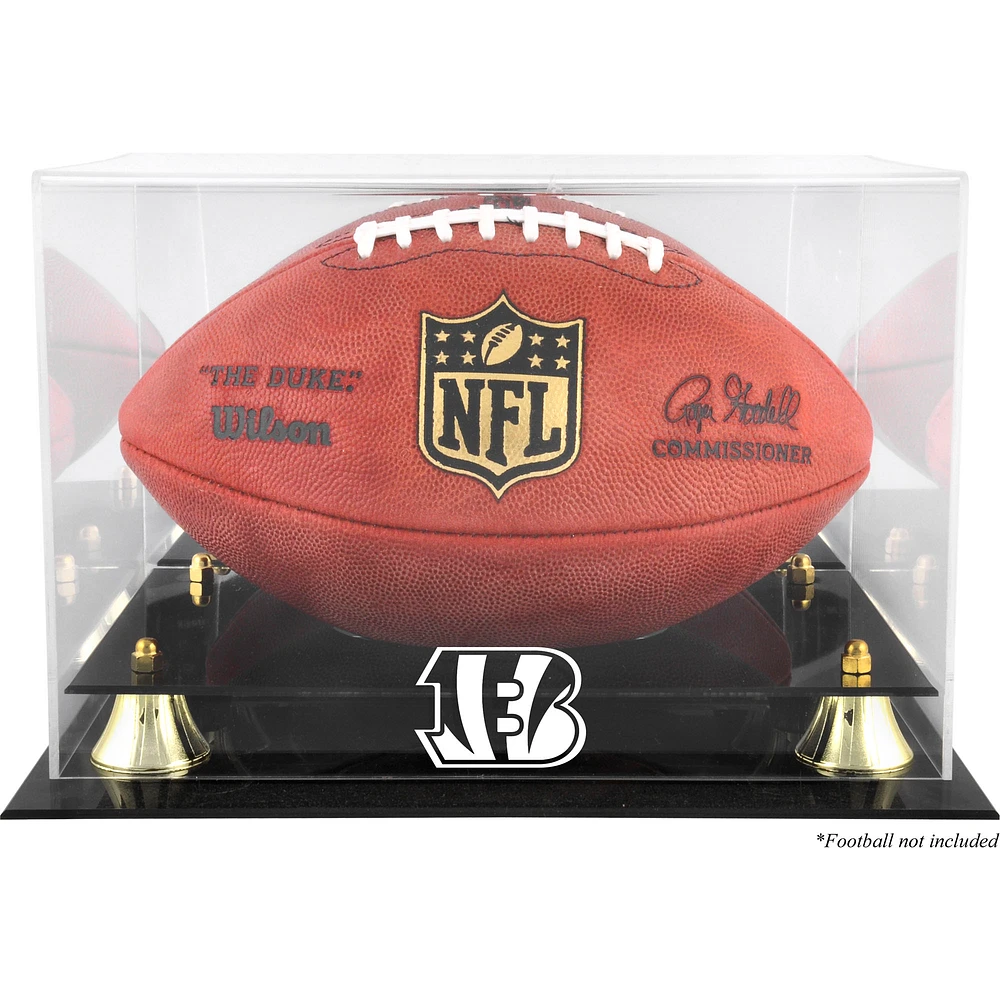 Cincinnati Bengals Golden Classic Team Logo Football Display Case