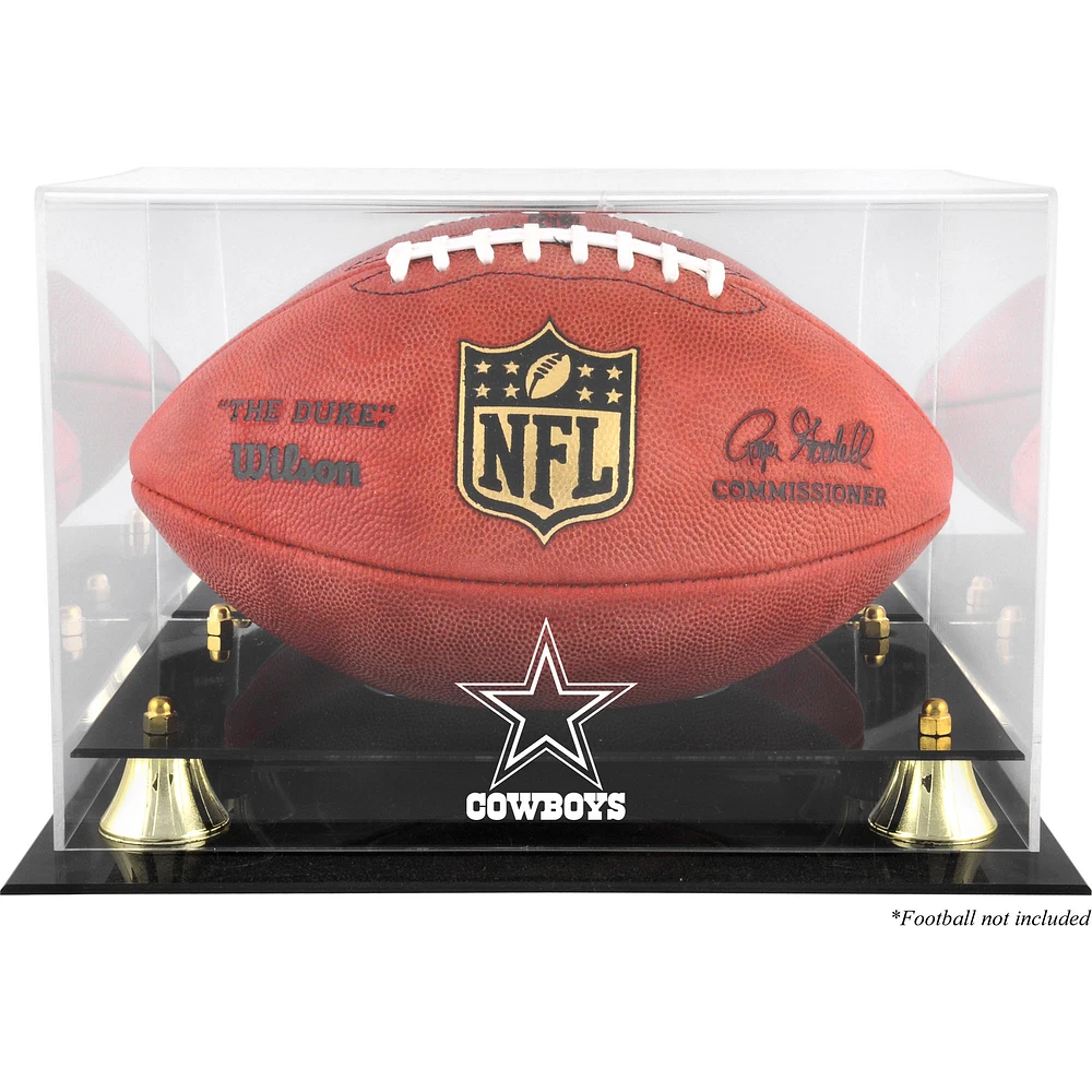 Dallas Cowboys Golden Classic Team Logo Football Display Case