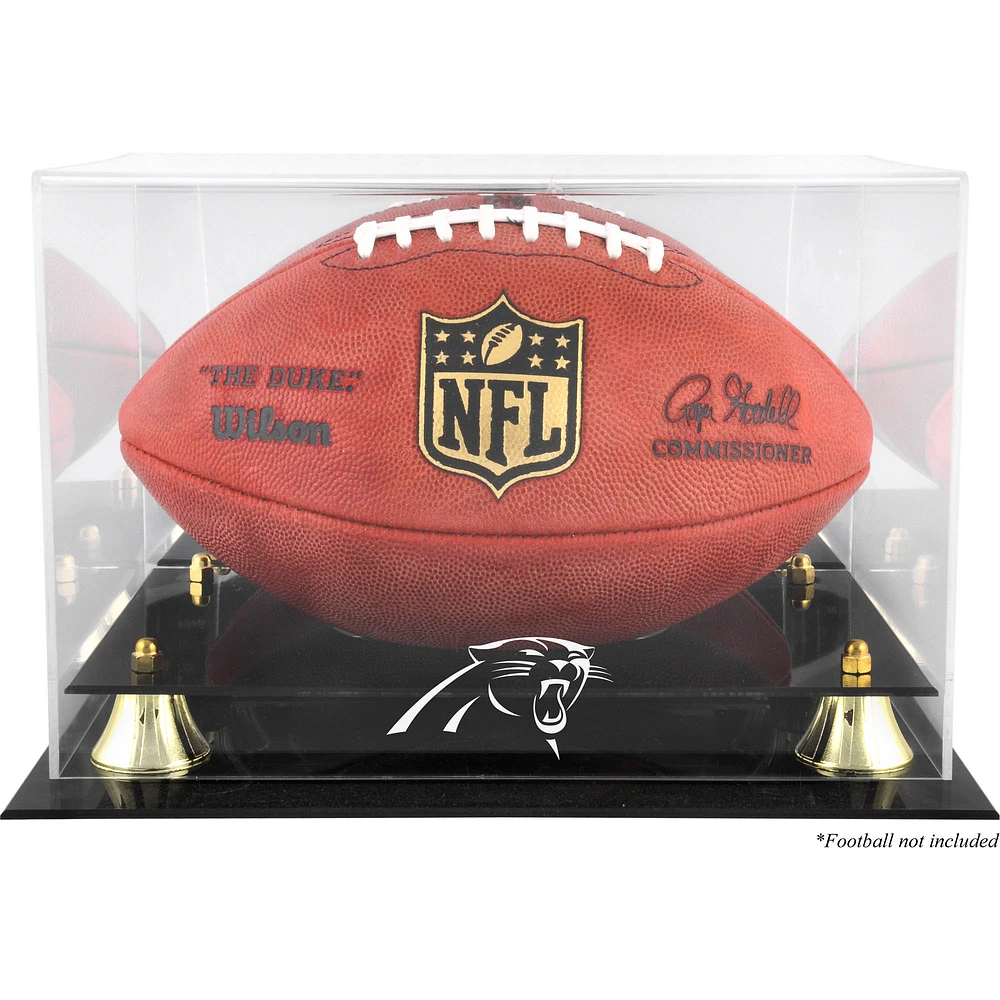 Carolina Panthers Team Logo Football Display Case