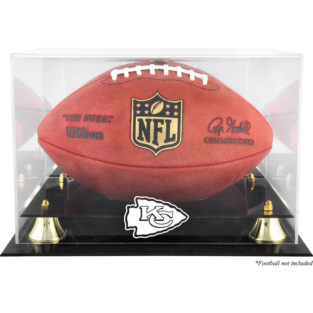 Kansas City Chiefs Team Logo Football Display Case
