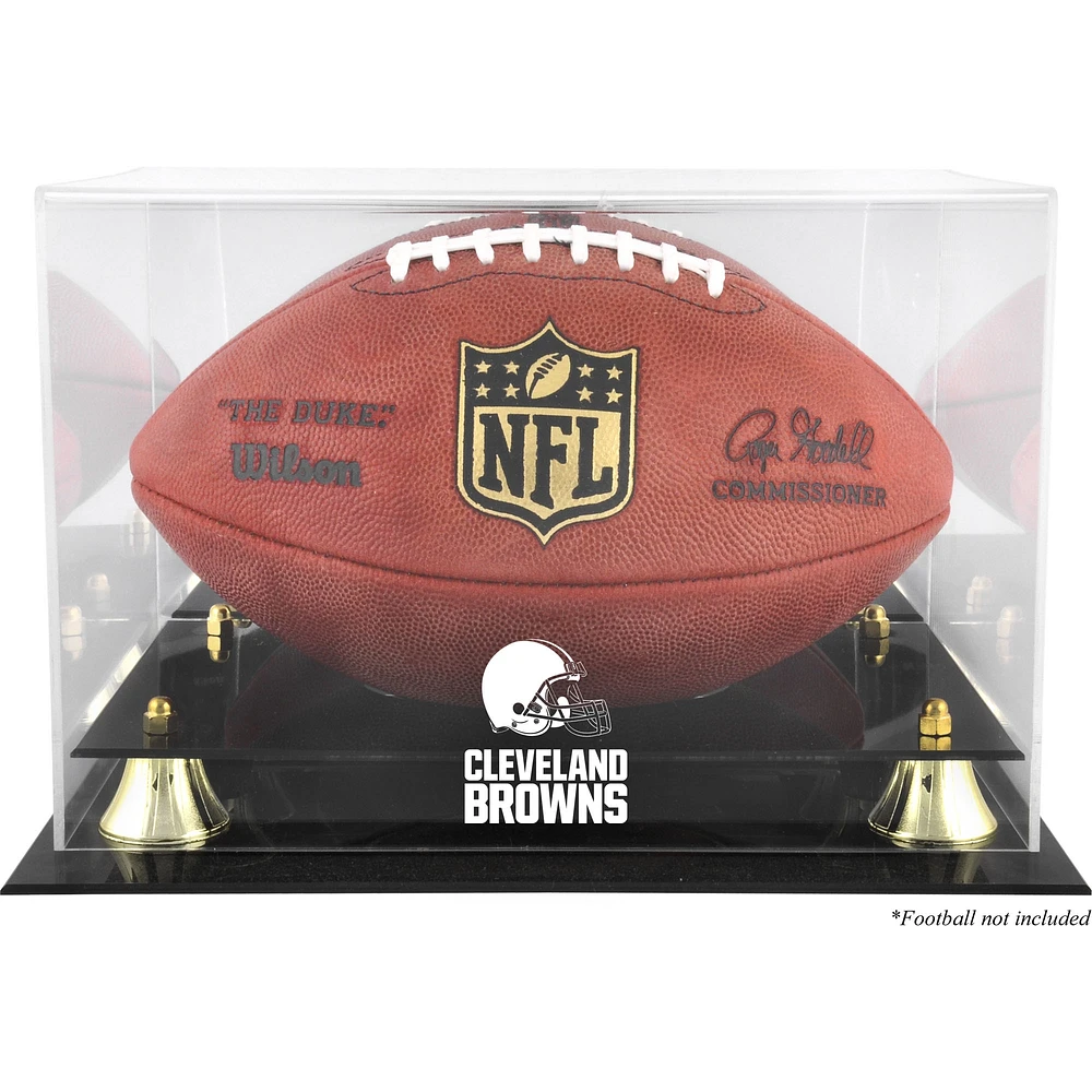 Cleveland Browns Team Logo Football Display Case