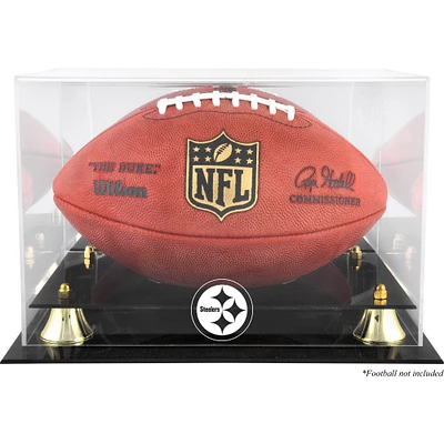 Pittsburgh Steelers Golden Classic Team Logo Football Display Case