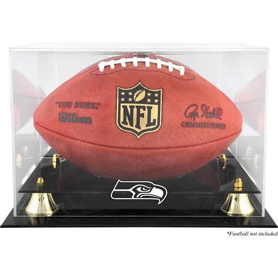 Seattle Seahawks Golden Classic Team Logo Football Display Case