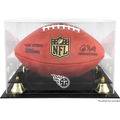 Tennessee Titans Golden Classic Team Logo Football Display Case