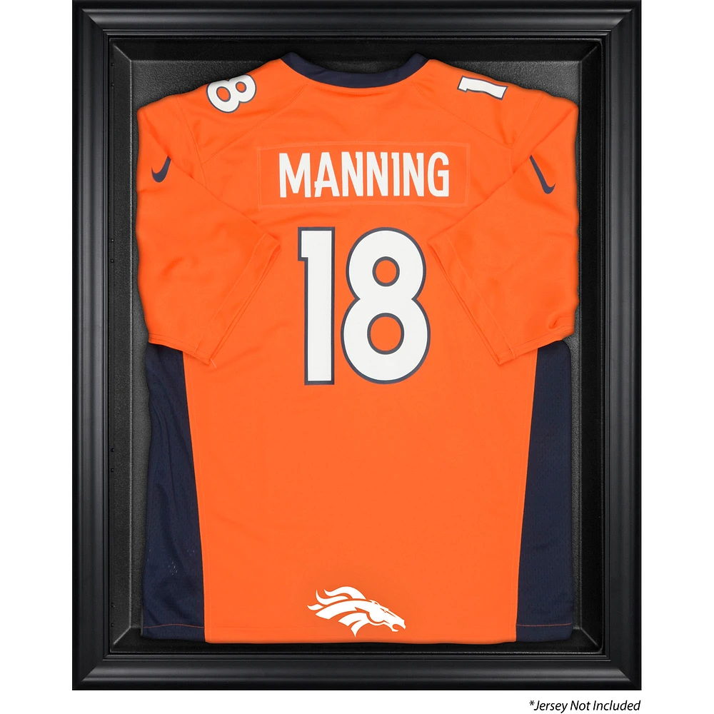 Denver Broncos Black Framed Jersey Display Case