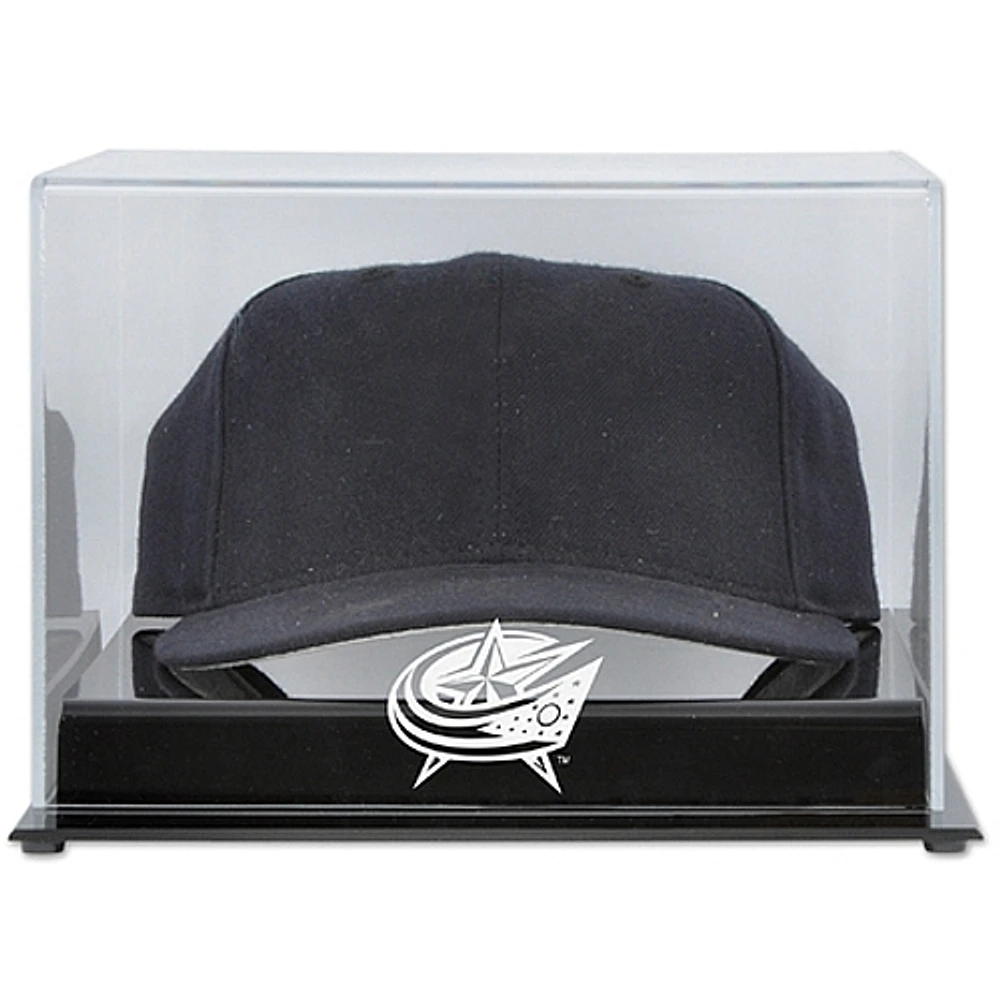 Columbus Blue Jackets Acrylic Team Logo Cap Display Case