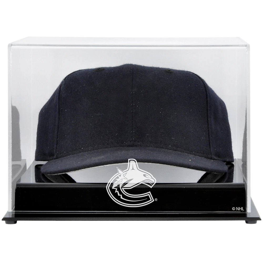 Vancouver Canucks Acrylic Team Logo Cap Display Case
