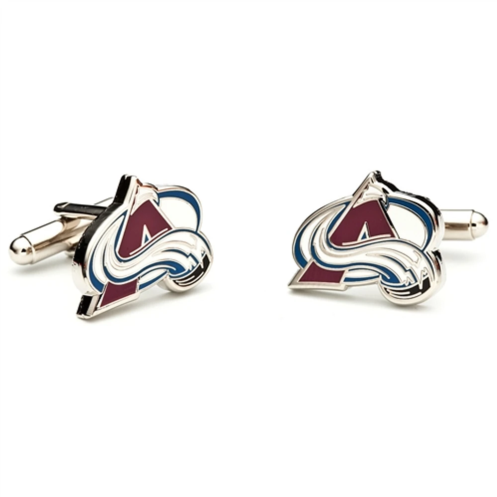 Colorado Avalanche Team Logo Cufflinks