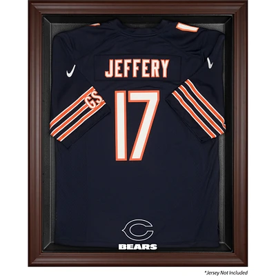 Chicago Bears Brown Framed Logo Jersey Display Case