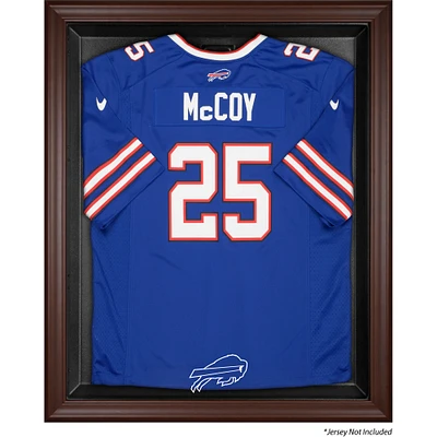 Buffalo Bills Brown Framed Logo Jersey Display Case