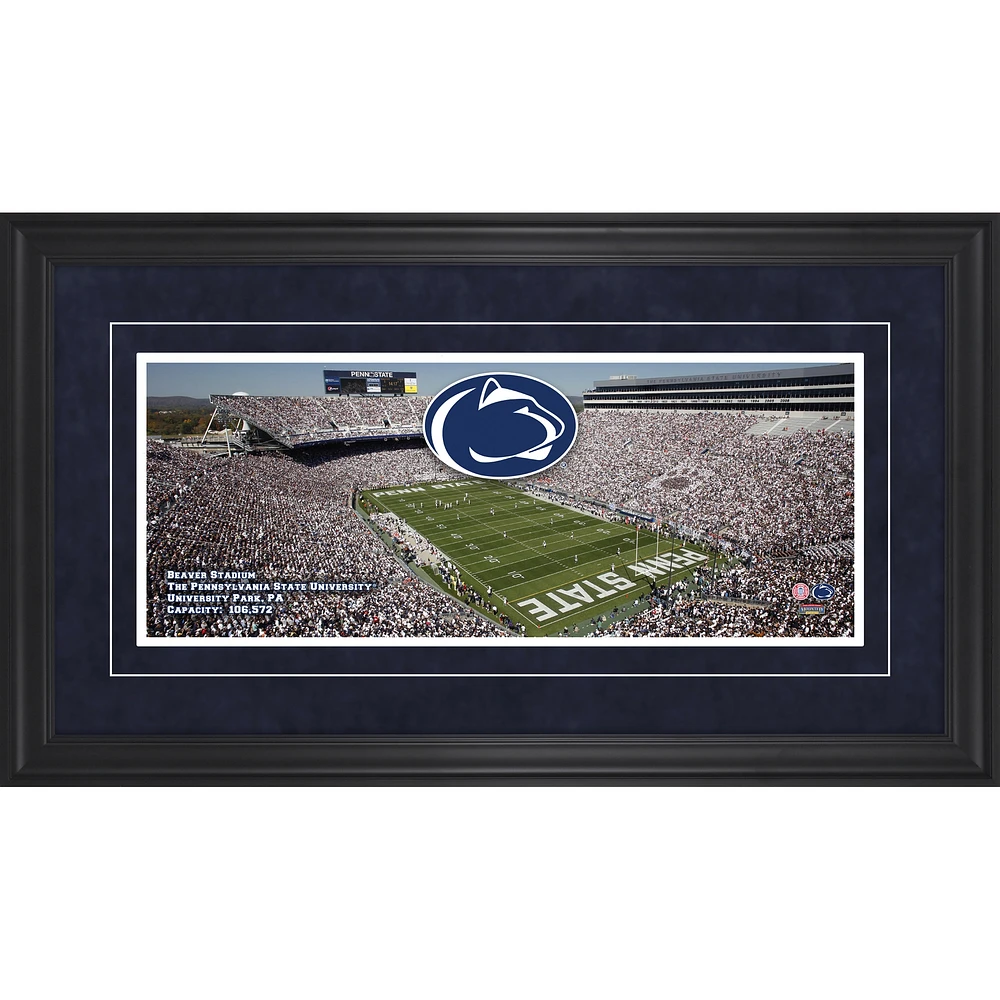 Penn State Nittany Lions Beaver Stadium Gameday Framed Panoramic