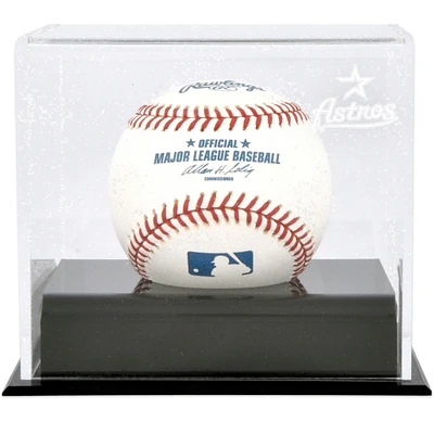 Houston Astros Baseball Cube Logo Display Case