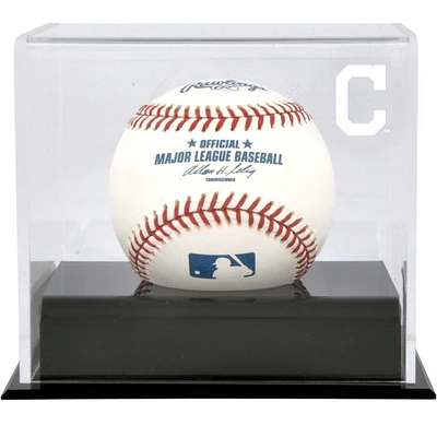 Cleveland Indians Baseball Cube Logo Display Case