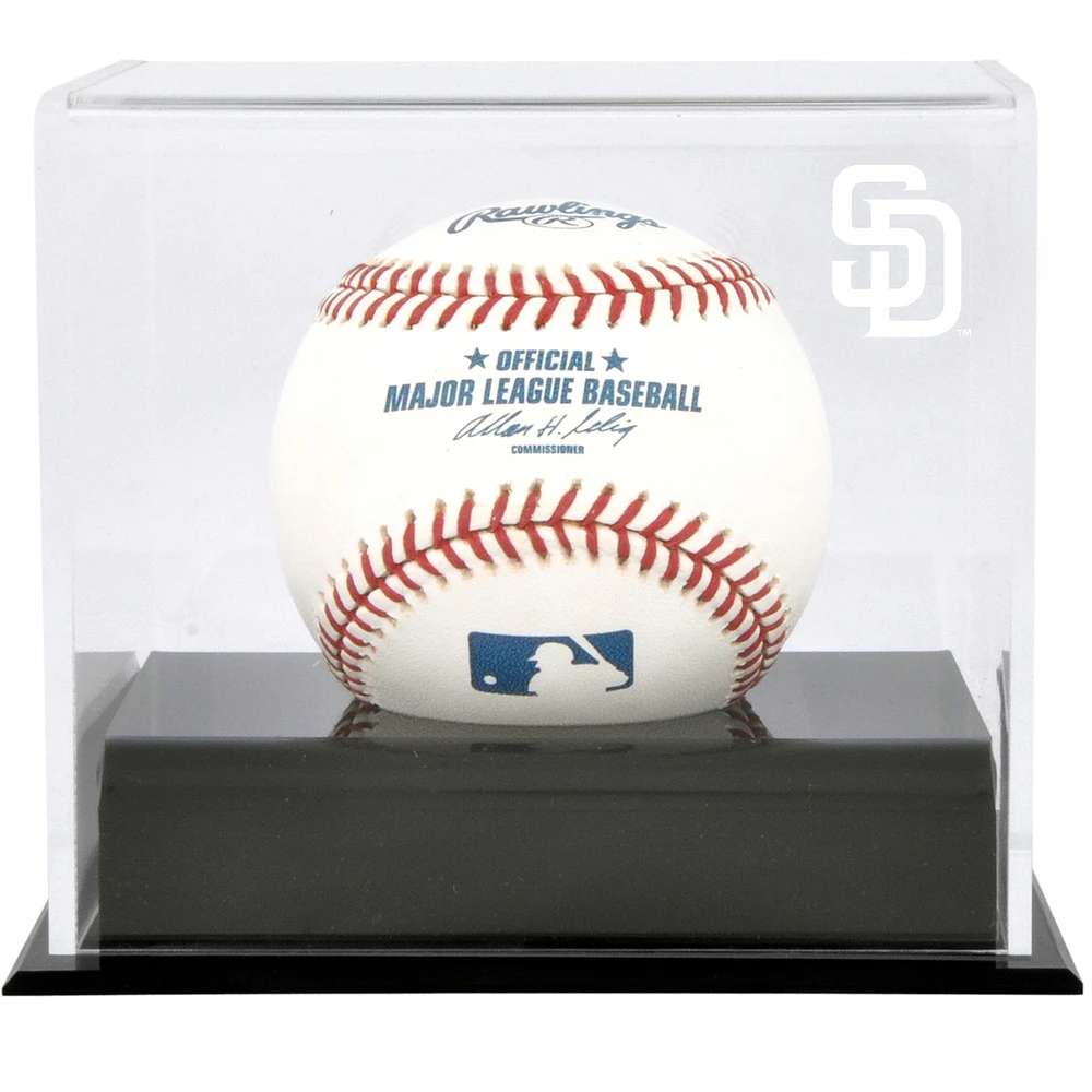 San Diego Padres Baseball Cube Logo Display Case